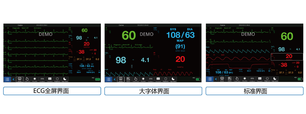 HD11 Vet动物监护仪的详细图